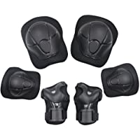 Juego de protecciones deportivas para niños- con rodilleras- coderas- muñequeras- protección para skate-BMX-patinete…